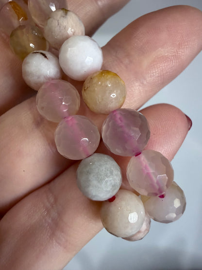 8mm Flower Agate Faceted Bracelet

Growth • New Beginnings • Emotional Healing