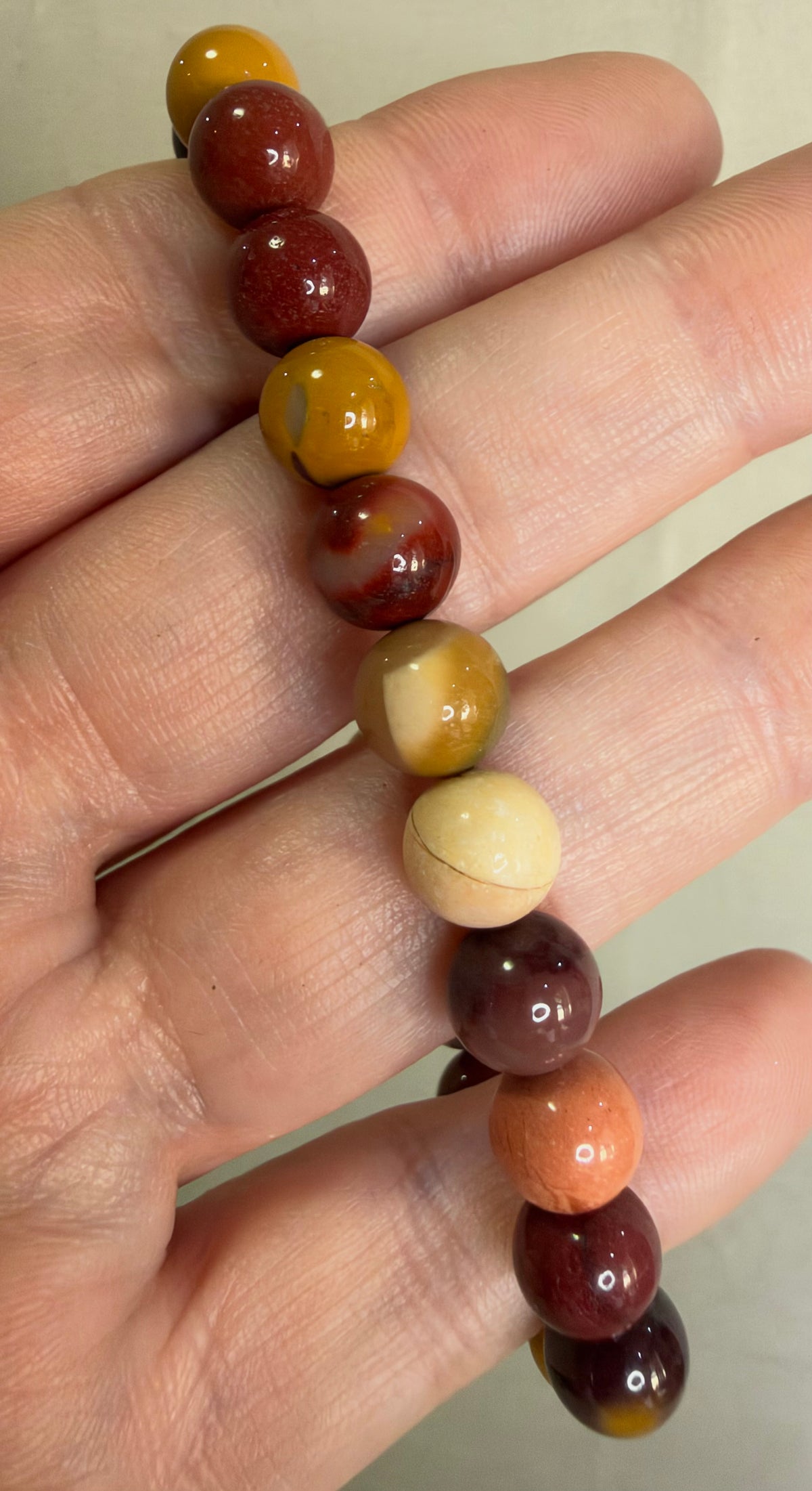 8mm Mookaite Jasper Bracelet