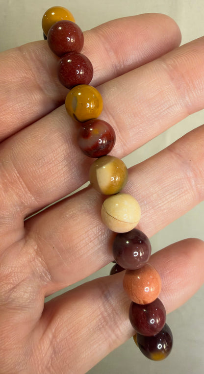 8mm Mookaite Jasper Bracelet