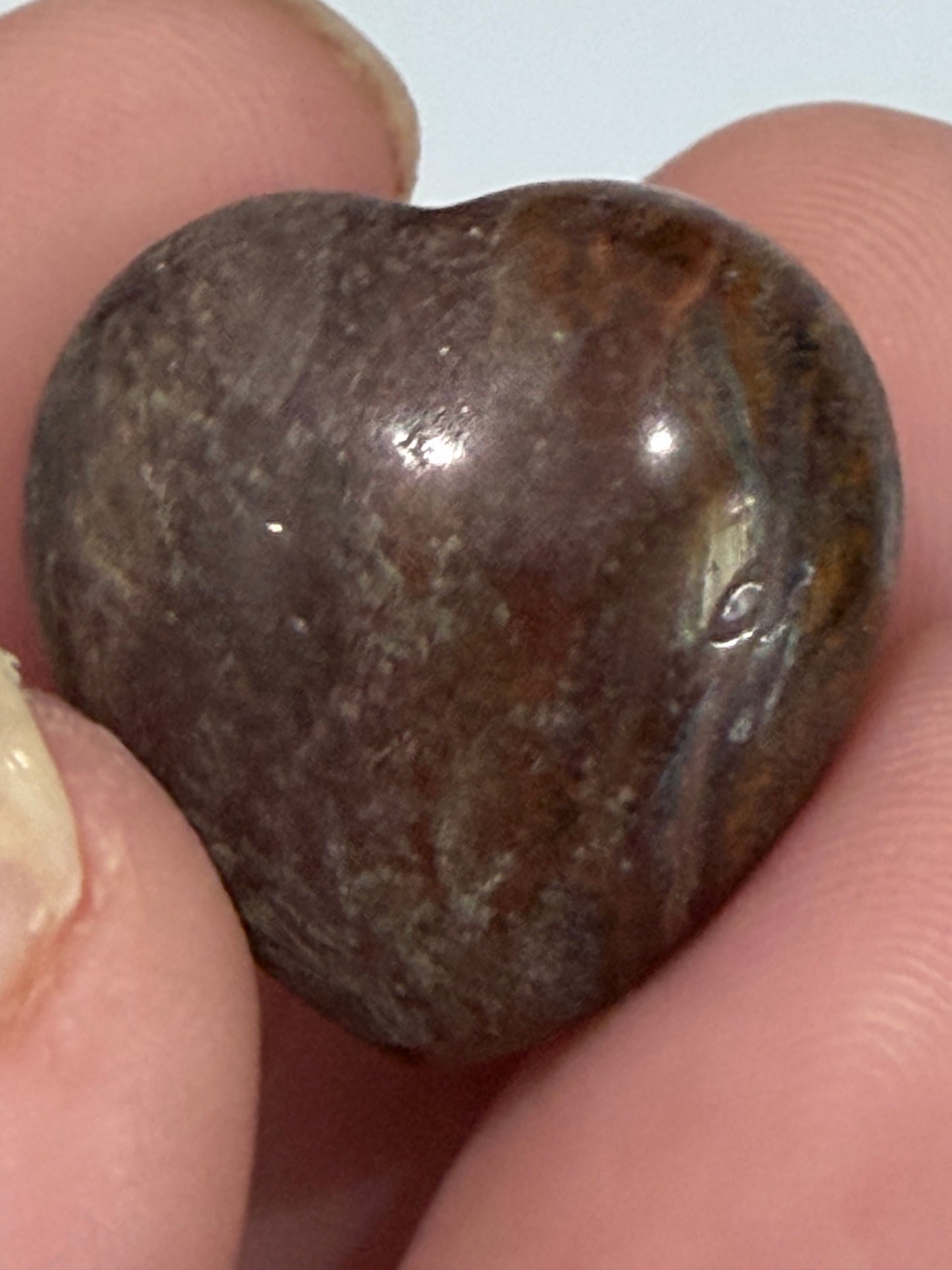 2cm Mini Crystal Puffy Hearts