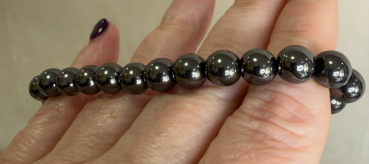 8MM Hematite Chakra Bracelet