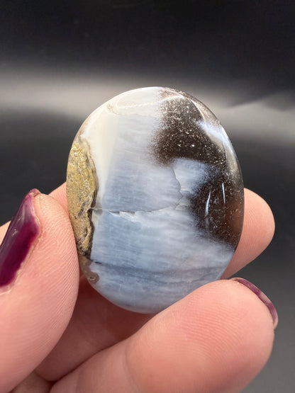 Blue Opal Worry Stone
