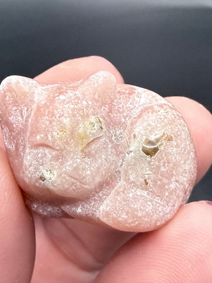 Sleeping Crystal Cats – Peace, Comfort & Protection