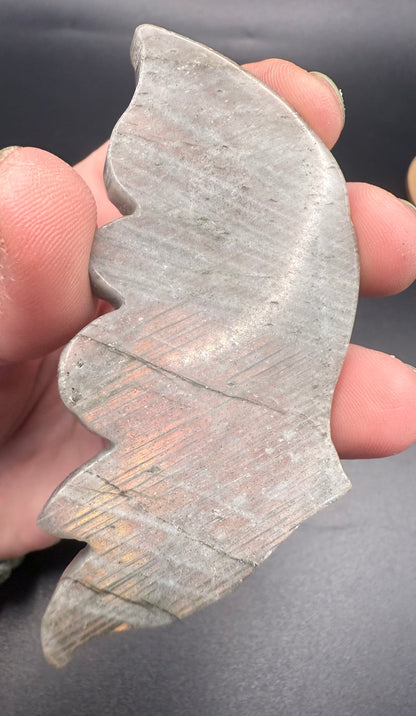 Labradorite Butterfly with Stand