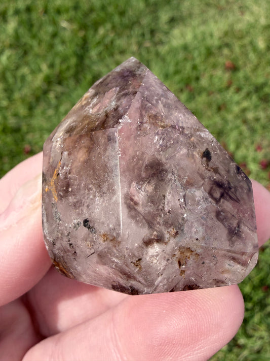 Madagascar Amethyst Included Quartz Freeform – 62g