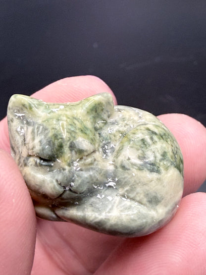 Sleeping Crystal Cats – Peace, Comfort & Protection