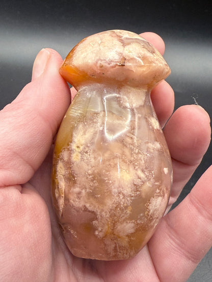Sakura Flower Agate Mushrooms