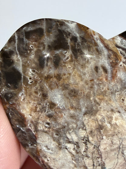 Sphalerite Free-Standing Heart D 5.3cm