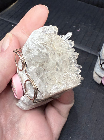 Quartz Cluster Baby – Ice Cream