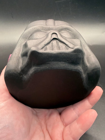 Large Darth Vader helmet – Black Obsidian Carving