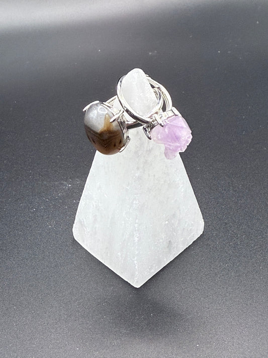 Selenite Pyramid 7cm