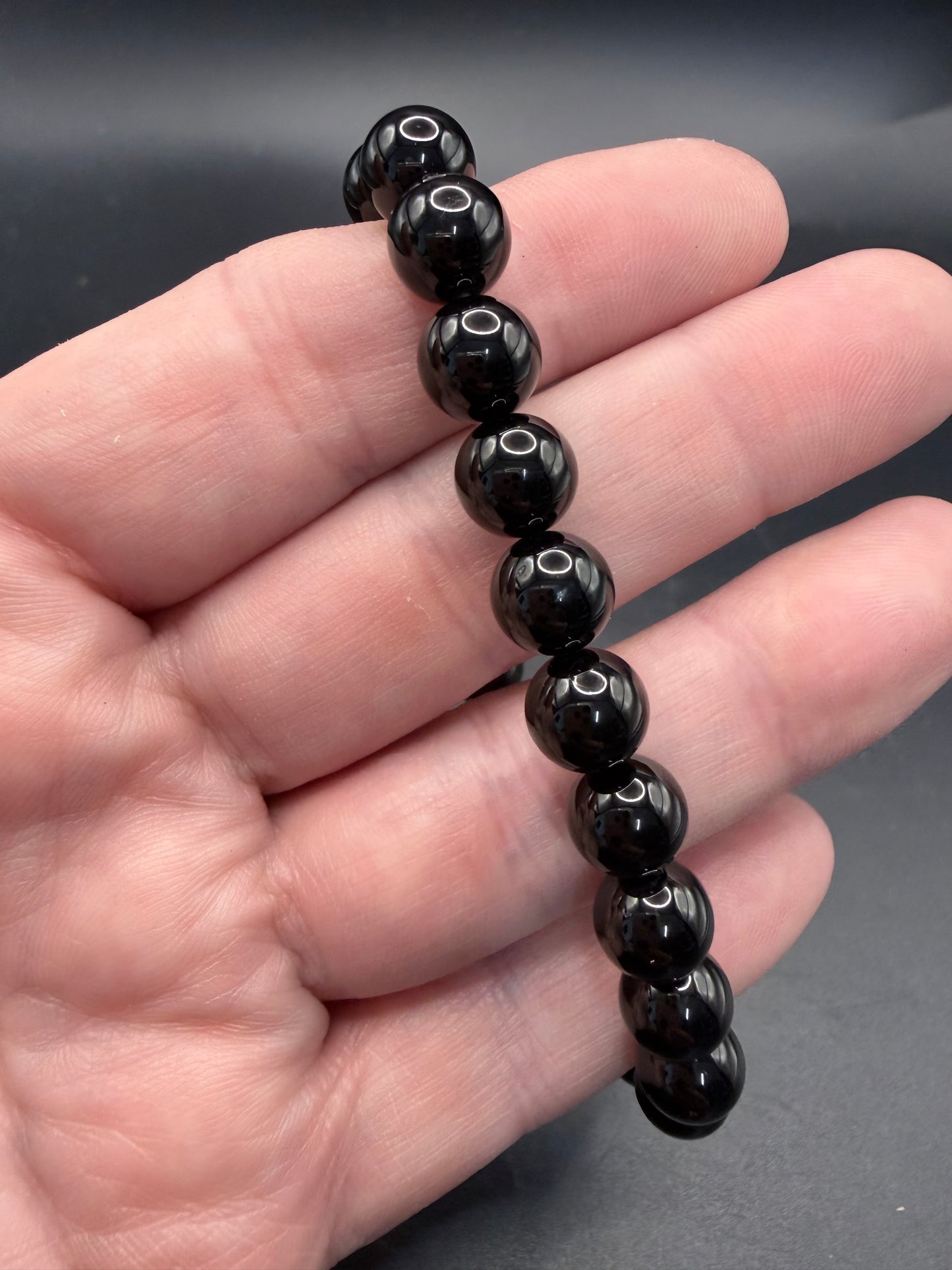 8mm Black Tourmaline Bracelet

Protection • Grounding • Energy Shield