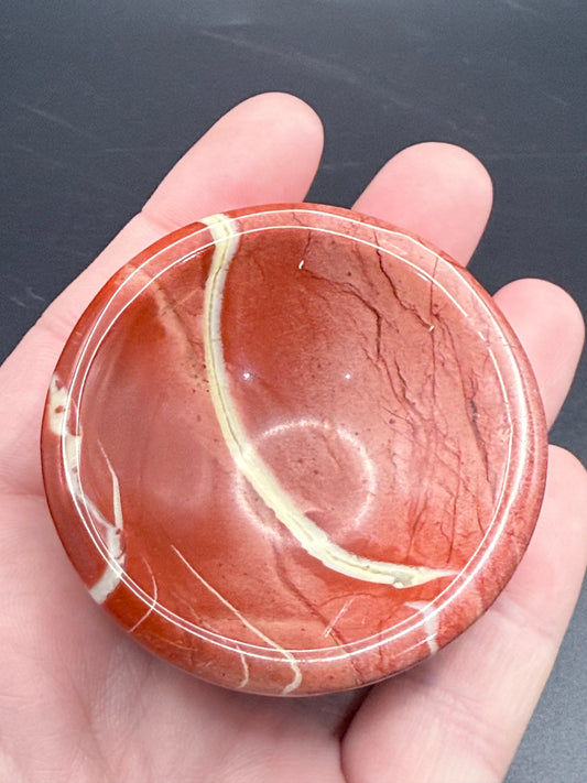Red Jasper Bowl - Crystal wonderland By Lisa