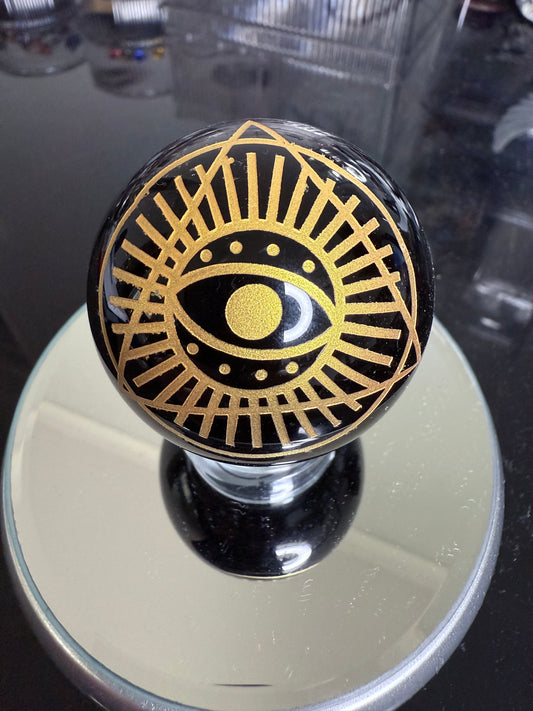 Black Obsidian Sphere 5cm