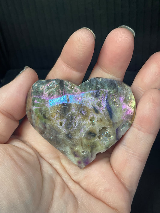 Aura Sphalerite Heart