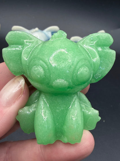 Stitch Luminous Green Carving – Glow in the Dark