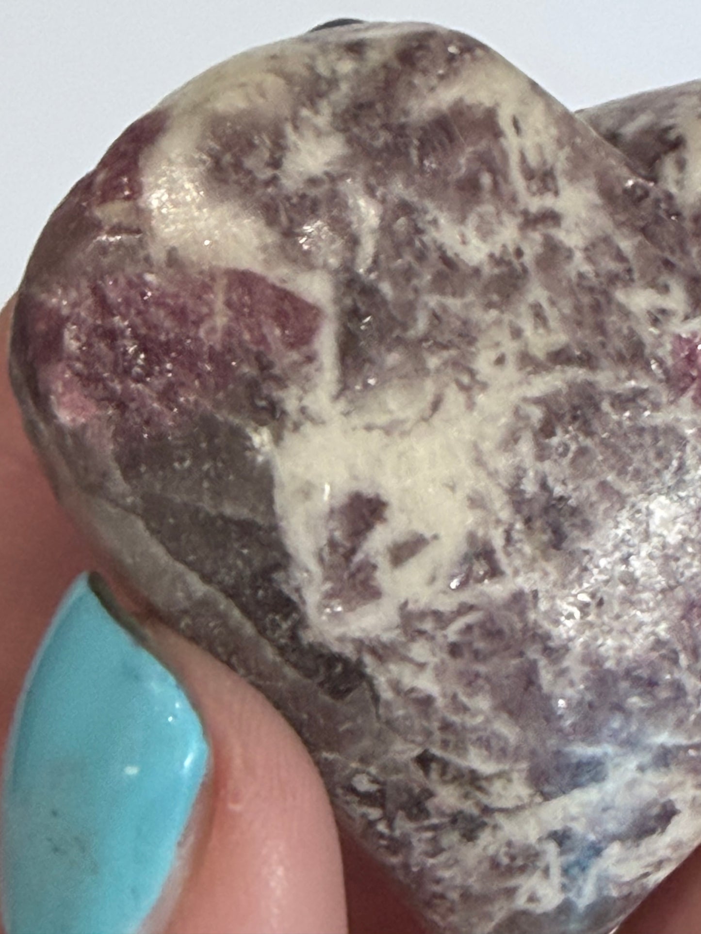 Pink Tourmaline in Matrix Heart A 5cm