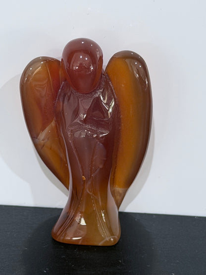 Carnelian Angel – 6cm