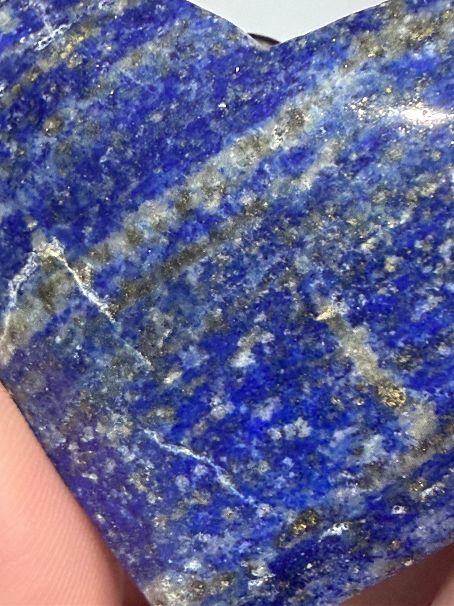 Lapis Lazuli Self-Standing Heart D 5.4cm