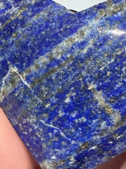 Lapis Lazuli Self-Standing Heart D 5.4cm