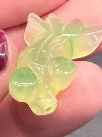 Carnelian & Fluorite Crystal Goldfish