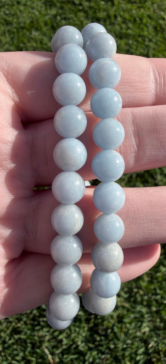 8mm Angelite Bracelet