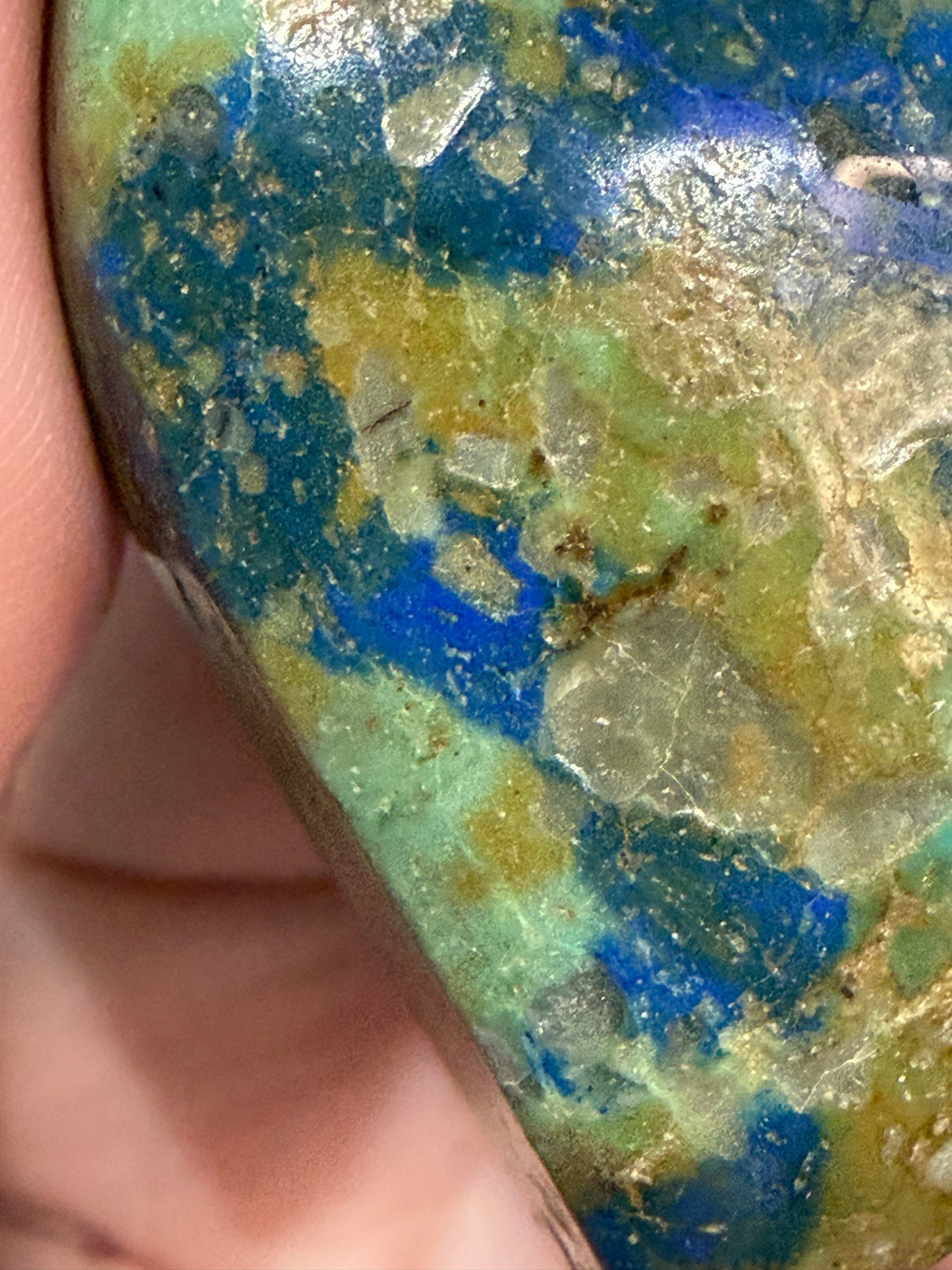 Chrysocolla Heart B