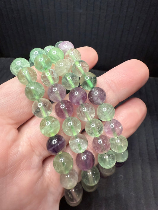 Fluorite 8mm Bracelet