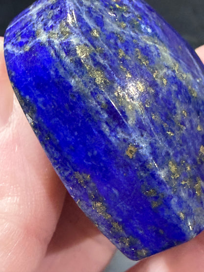 Natural Lapis Lazuli Heart with Pyrite | 4.5 cm | 61g B