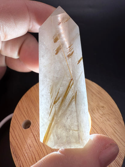Golden Rutile Quartz Towers
