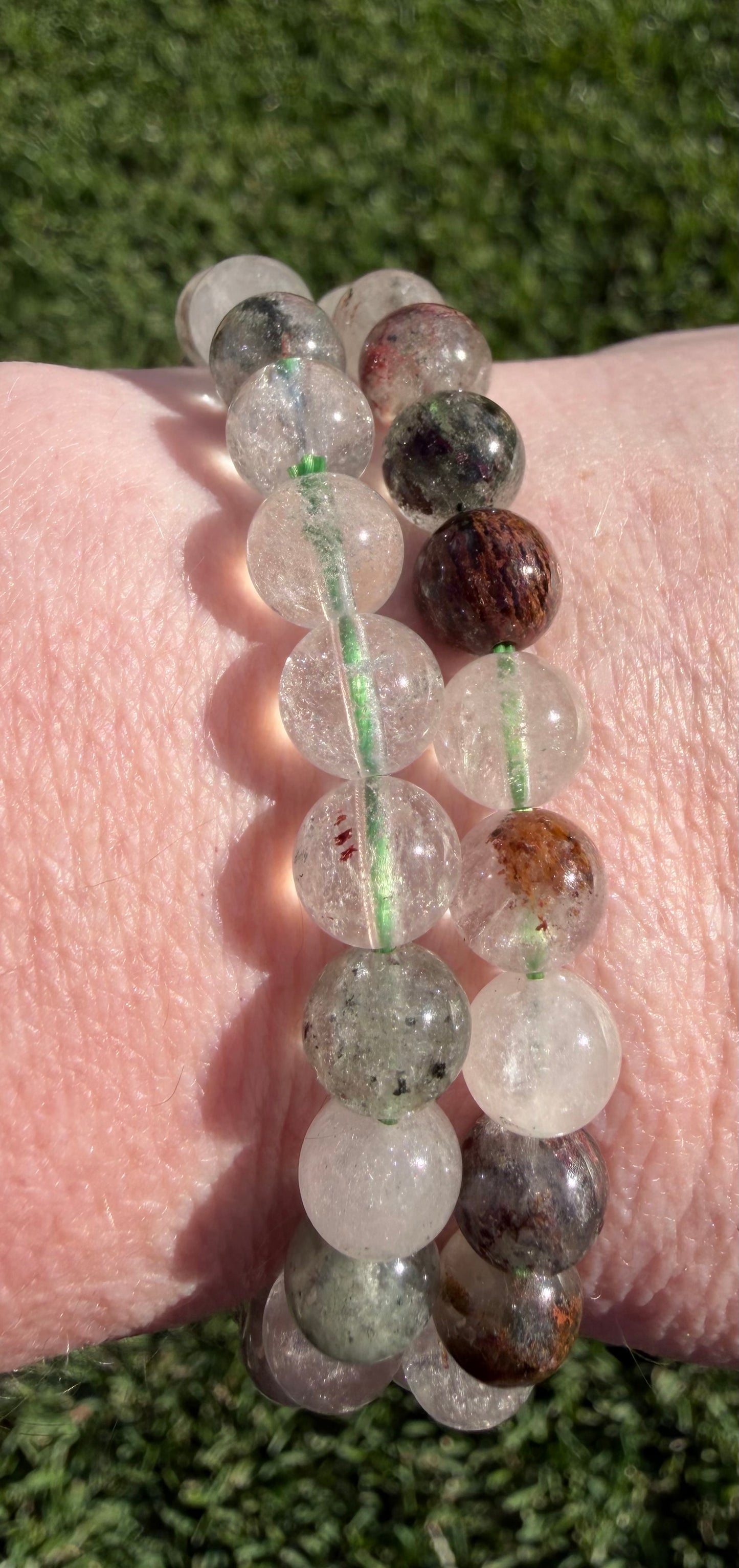 8mm Garden Quartz Bracelet