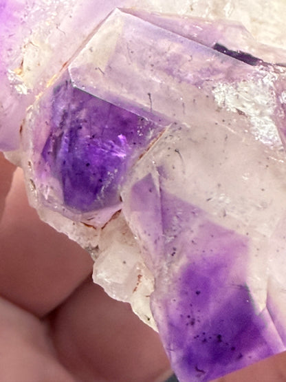 included Amethyst with Multi termination - Crystal wonderland By Lisa