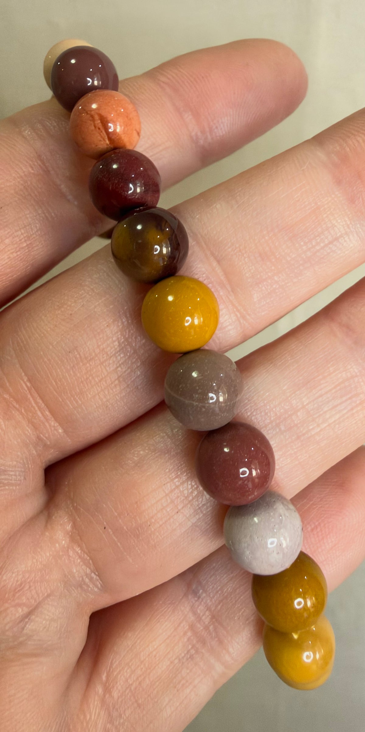 8mm Mookaite Jasper Bracelet