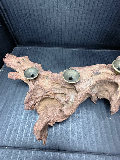 Amethyst Sphere Driftwood Display – Comes with 5 High-Quality Spheres