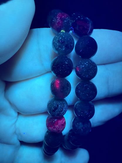 Ruby in zoisite Bracelet 8mm