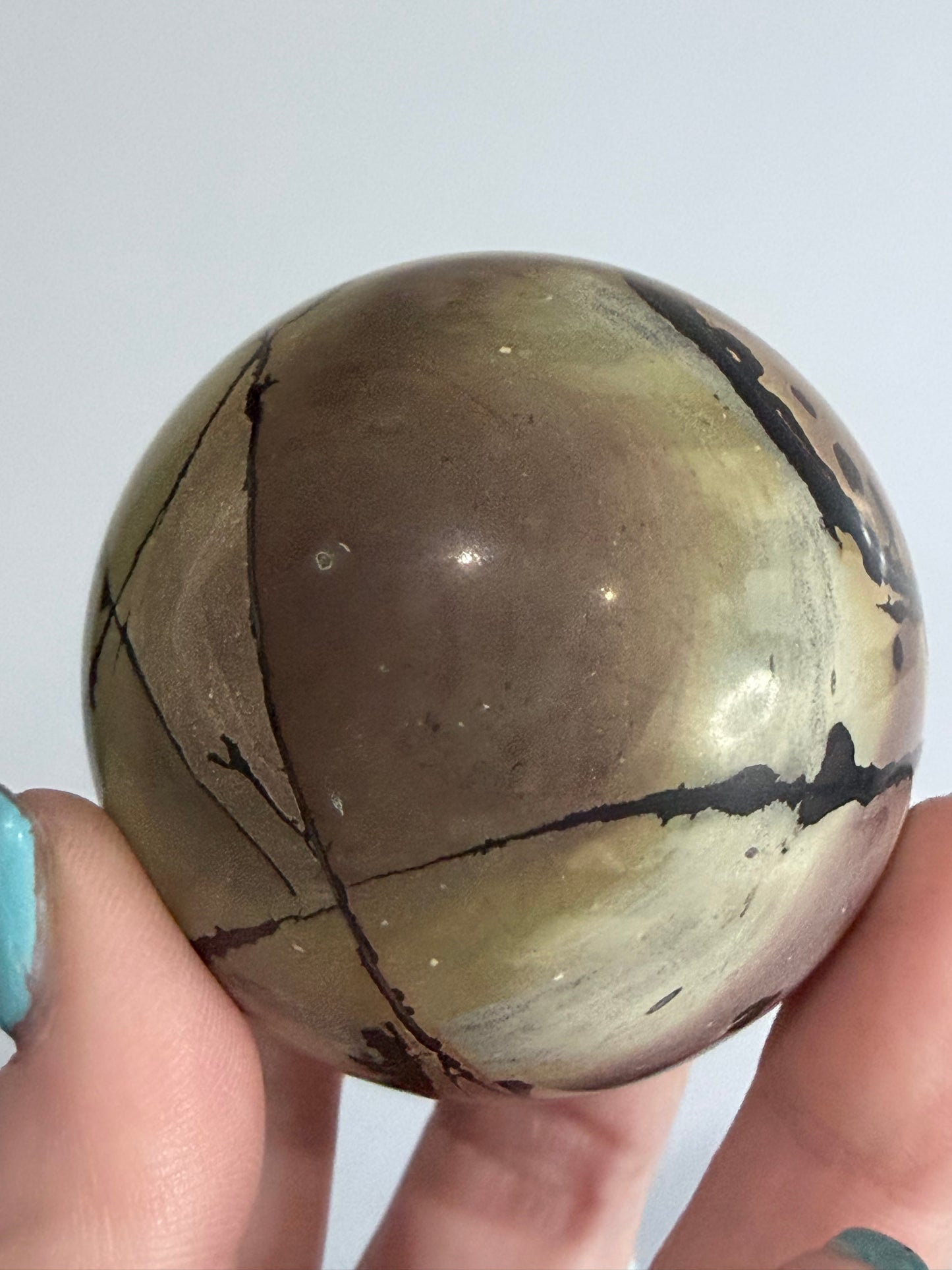 Picture Jasper Sphere – 5.7 cm (253 g) D