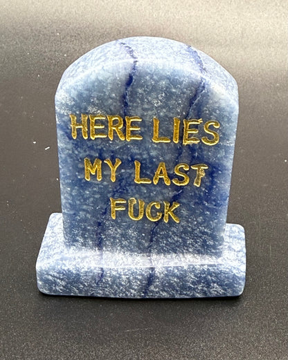 Blue Aventurine Tombstone