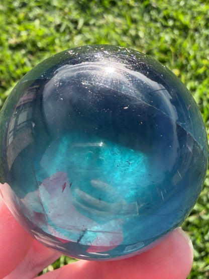 Blue Fluorite Sphere – 4.7cm | 173g