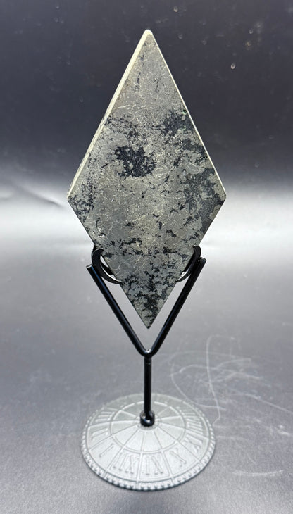 Pyrite Rhombus on Stand - Crystal wonderland By Lisa