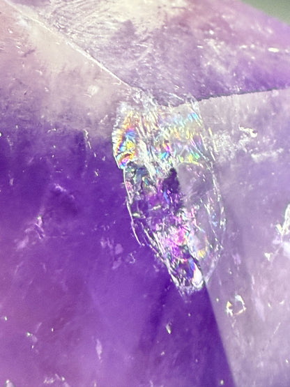 Amethyst with Rainbows Freeform