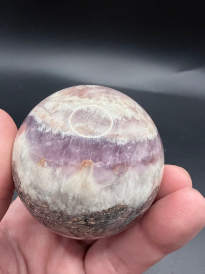 Amethyst & Agate Sphere