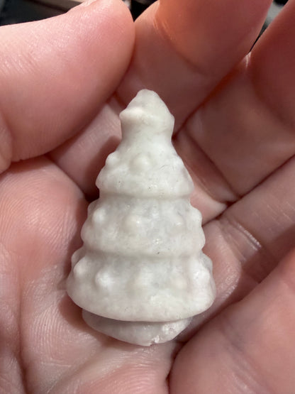 Christmas Tree Crystal Mini Carving – Various Materials