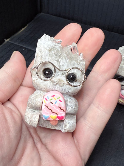 Quartz Cluster Baby – Ice Cream