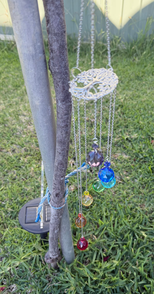 Tree of Life Chakra Sun-Catcher 52cm