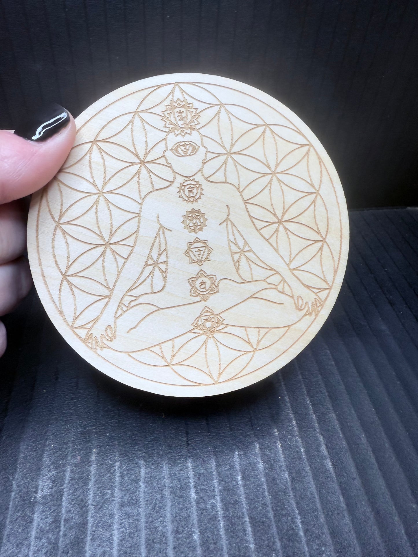 Chakra Stone Grid Set