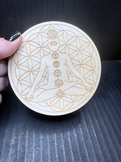 Chakra Stone Grid Set