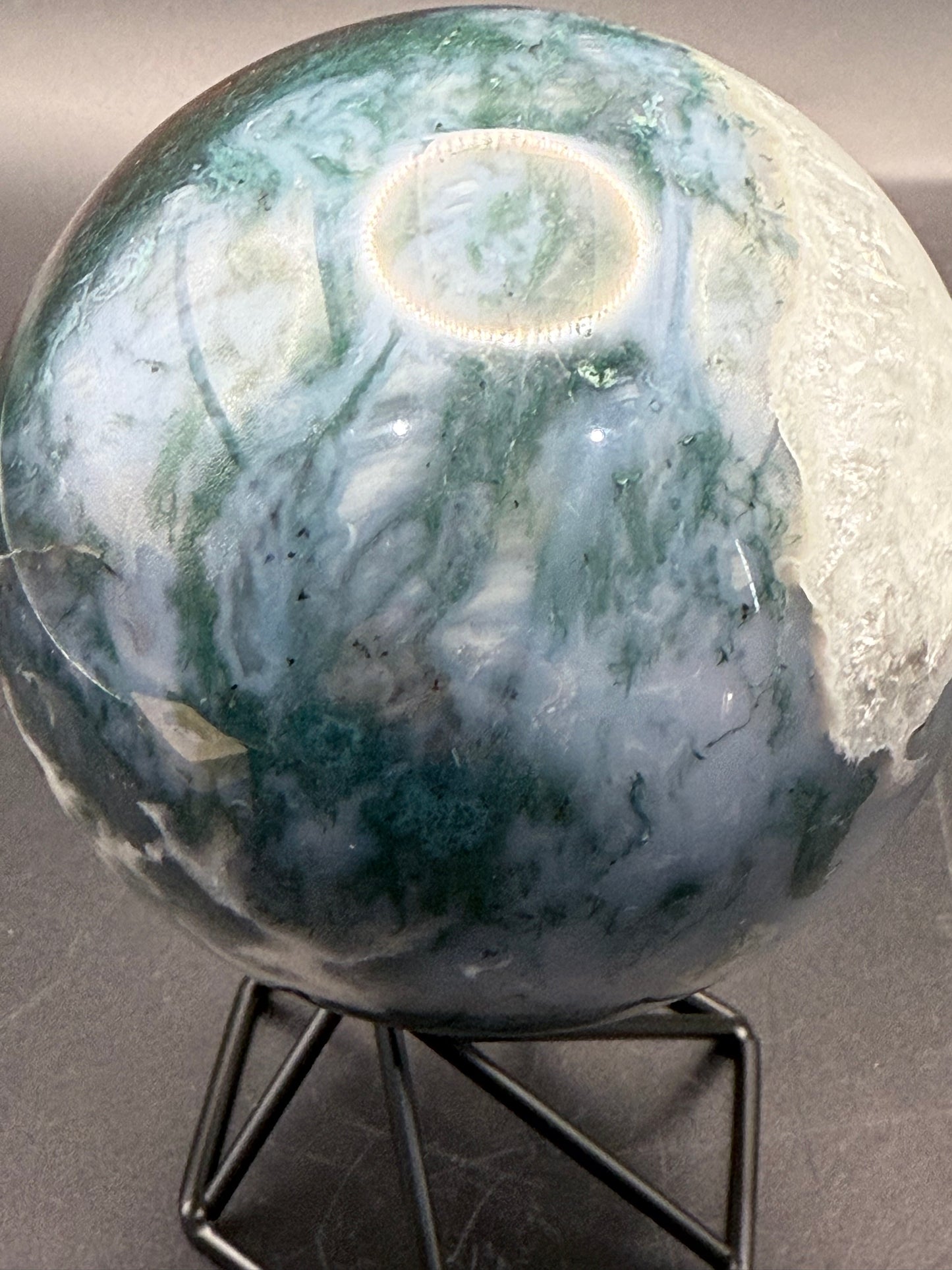 Moss Agate Sphere