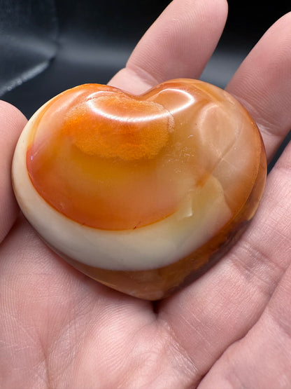 Carnelian Hearts 5cm