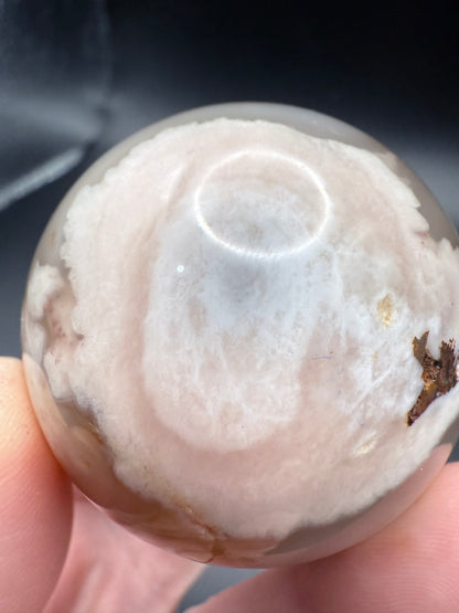 Flower Agate Sphere