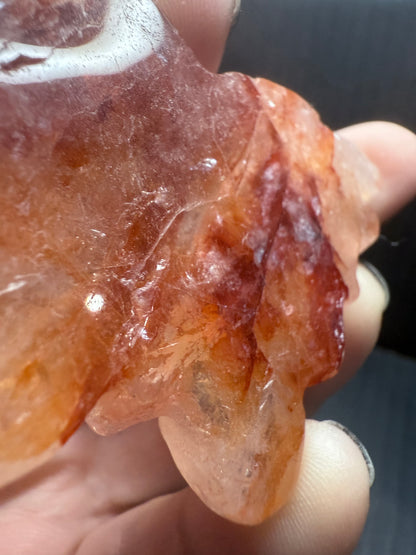 Fire Quartz Butterfly